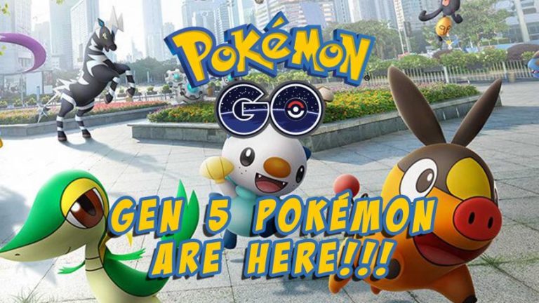 Gen 5 Pokémon Available Today in Pokemon Go