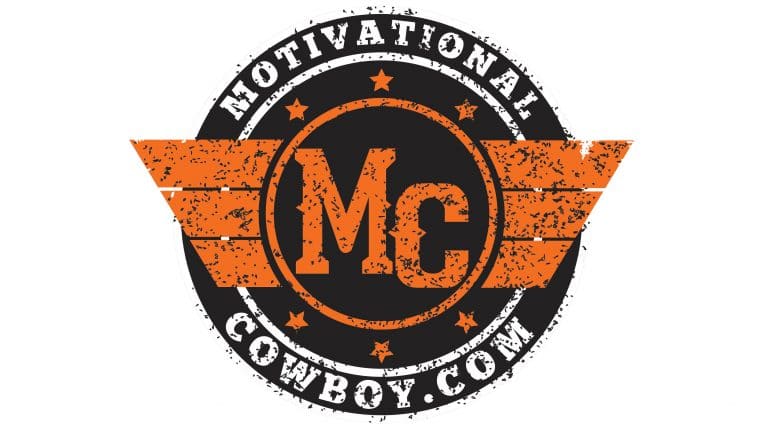 Motivational Cowboy Logo